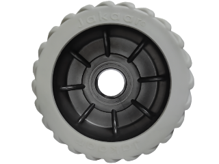 Boat Trailer Roller - Grey  and Black Wobble 22/110