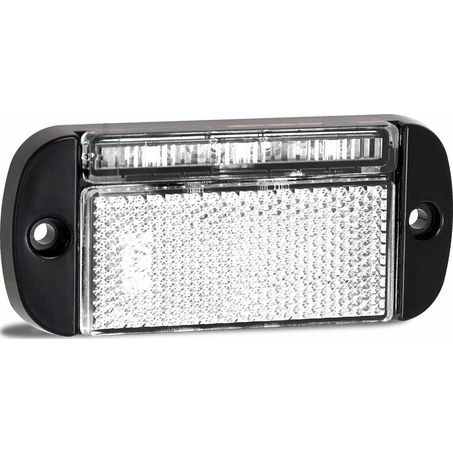 LED Autolamps Front End Outline Marker with White Reflector 44WMEB