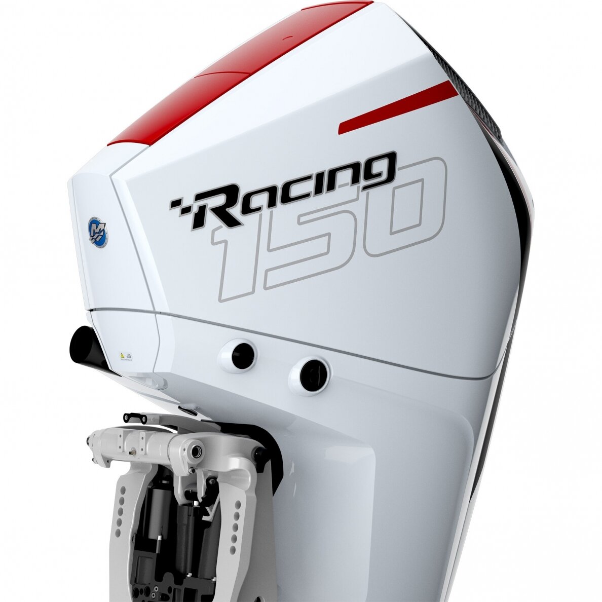 Mercury 150R (Racing) L 20" Shaft Outboard Engine Only - Cold Fusion White