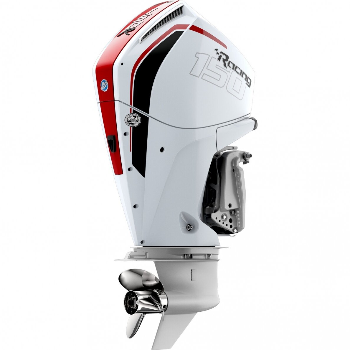 Mercury 150R (Racing) L 20" Shaft Outboard Engine Only - Cold Fusion White