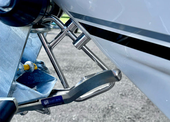 Launch & Retrieve Boat Latch Kit for FibreGlass Boats - Under 25ft