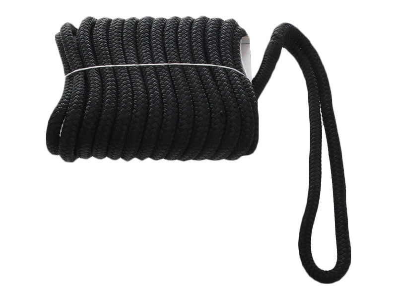 Donaghys Dock Line 12mm x 4.6M Pre-pack Black