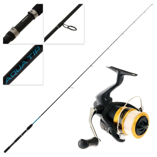 Shimano FX 2500 FC Aquatip Freshwater Travel Spin Combo 6ft 6in 3-6kg 4pc