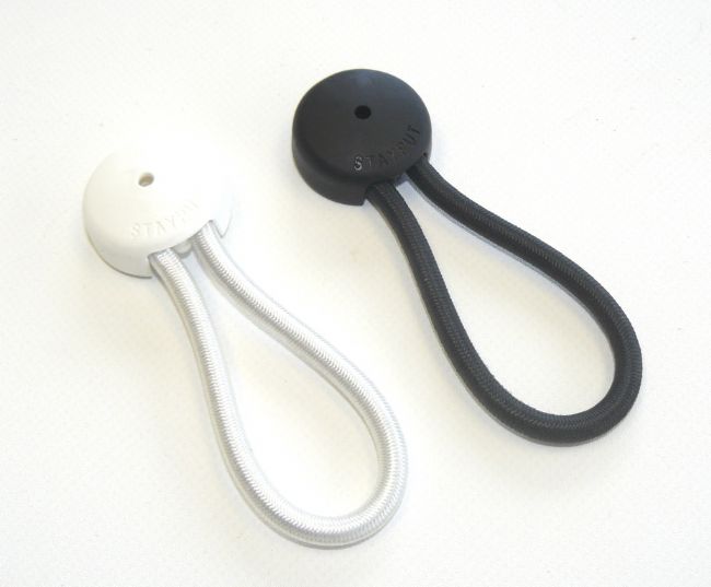 StayPut Heavy Duty Shock Cord Tiedown - Black 110mm