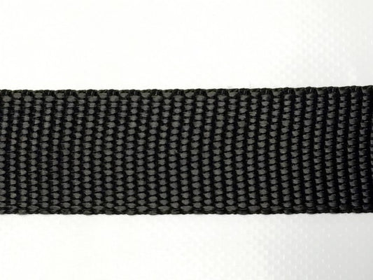 WW #64 Polyester Webbing x 25mm Black