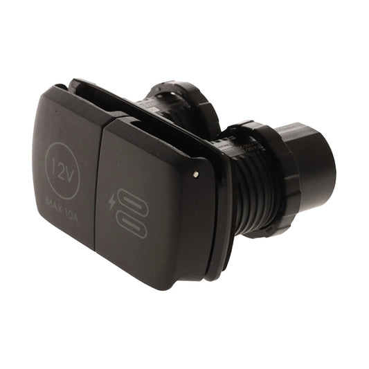 Scanstrut Flip Pro Multi Dual USB C and 12V Socket