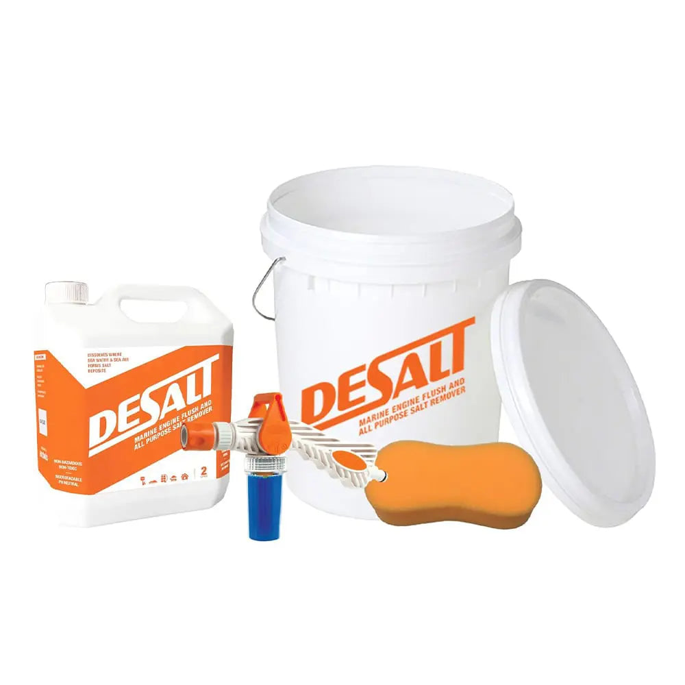 Desalt Marine Engine Flush and All-Purpose Salt Remover Bucket