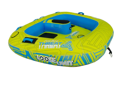 Loose Unit Double Threat Inflatable 2-Person Sit In Tube