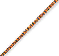 4mm Ultima Dinghy Control Line - Orange / Black