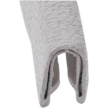 Medium White Marine Edge Trim with Alloy Center - Sold per Metre