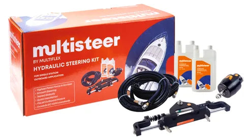 MULTIFLEX 250 Hydraulic Steering Kith with Connector Hoses