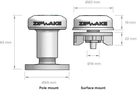 Zipwake External GPS W/ 5M Cable & Mount Kit
