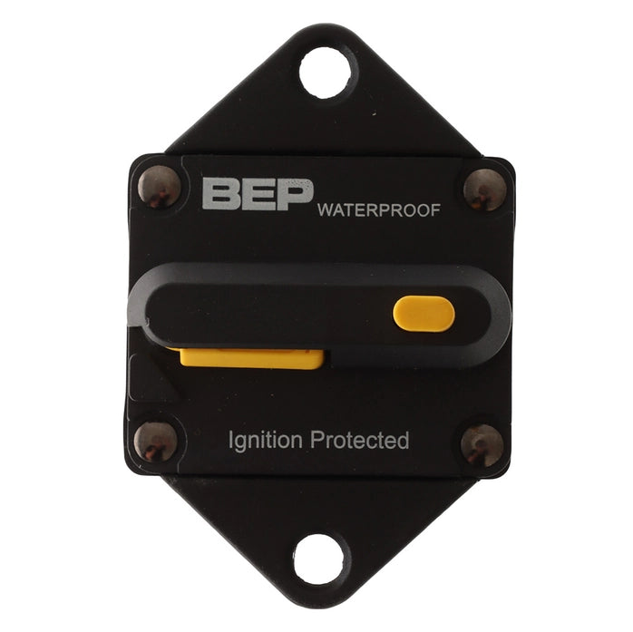 BEP HD CB Waterproof Switchable Reset Panel Mount 30A