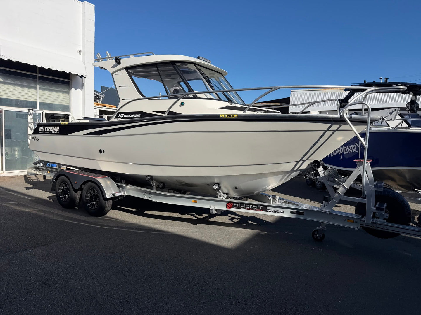 Launch & Retrieve Boat Latch Kit for Aluminium Boats Over 7.5m Heavy Duty with Snare