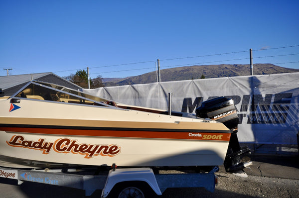 1984 Cresta Craft 16' Sport, One Owner From New