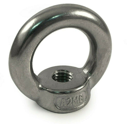 Eye Nut Stainless Steel- Metric Thread