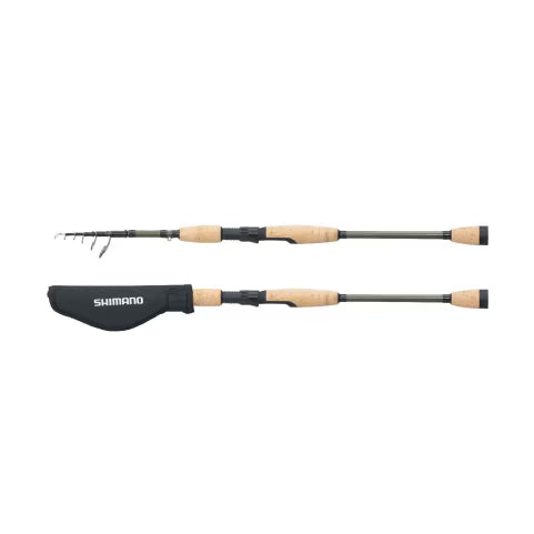 Shimano Stream Flight 6'6" 4 Piece 2-12G 2-5KG Light Spin Rod