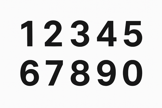 Boat Registration Number 2 100mm