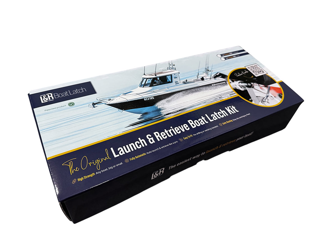 Launch & Retrieve Boat Latch Kit for FibreGlass Boats - Under 25ft