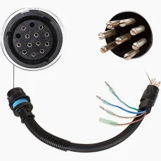 Mercury-Mercruiser 896539T01 Harness Assembly Adapter (12 Inches) 8 Pin Male