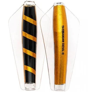 Tasmanian Devil 26g Lure - Gold Zebra 3088
