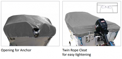 OceanSouth - Universal Trailerable / Storage Boat Cover