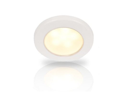 Hella EuroLED 75 Down Light Warm White / White Bezel
