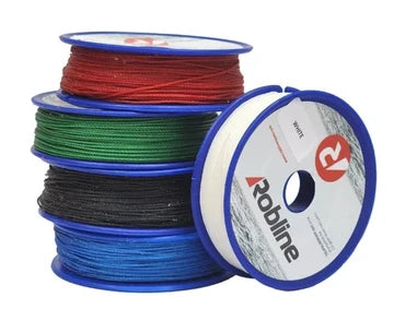 Robline Waxed Whipping Twine - Black